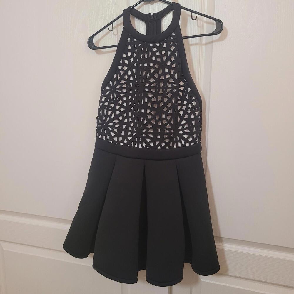 ASOS HALTER SCUBA DRESS SZ 6